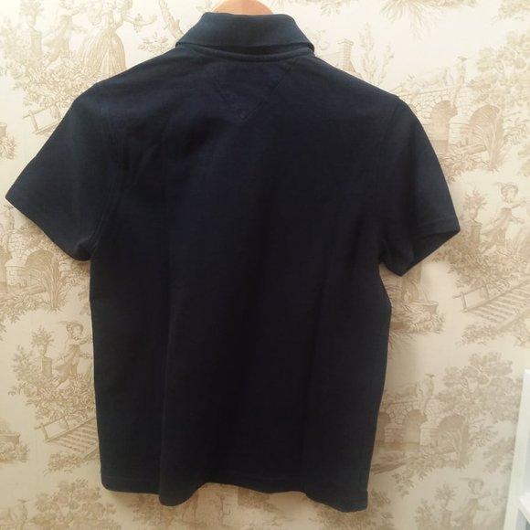 Tommy Hilfiger Size S Custom Fit Polo Shirt Navy Blue - Picture 1 of 6